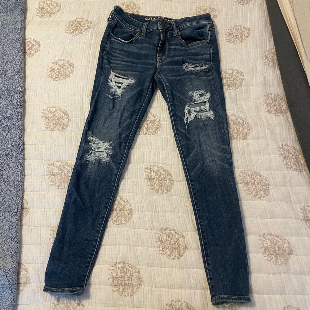 AEO ripped jeans